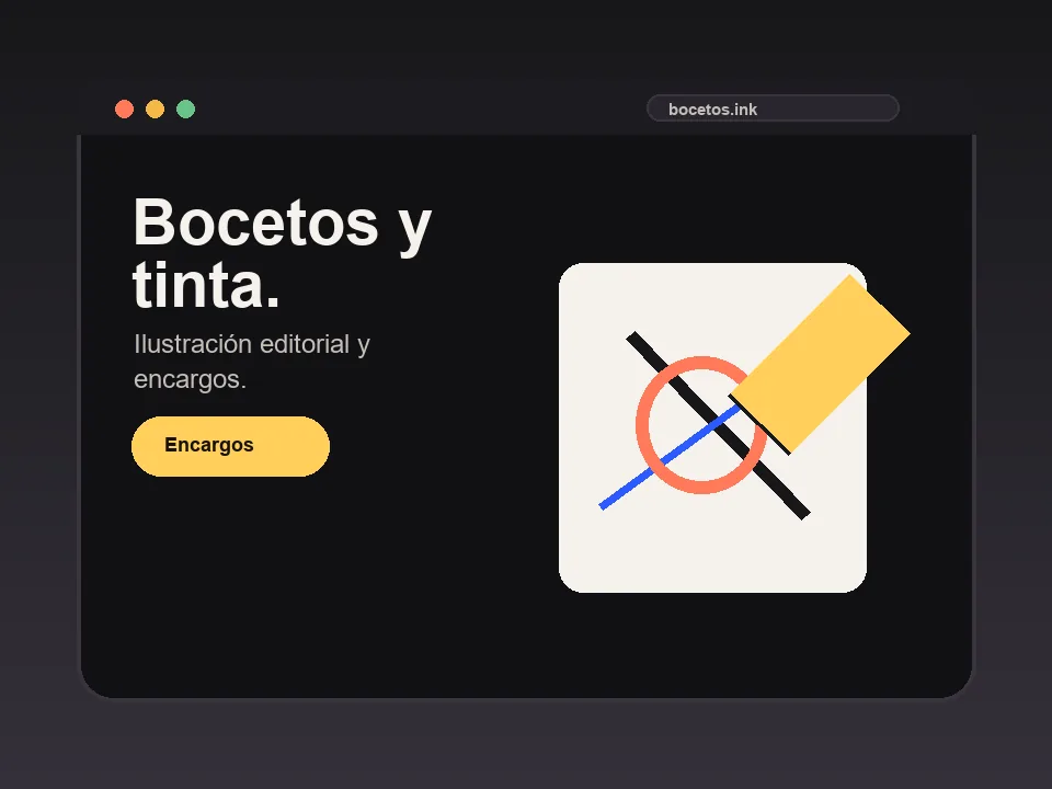 Vista previa de la plantilla Bocetos para ilustracion